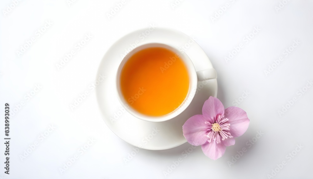 cup of a tea isolated on white background cup of a tea isolated on white background