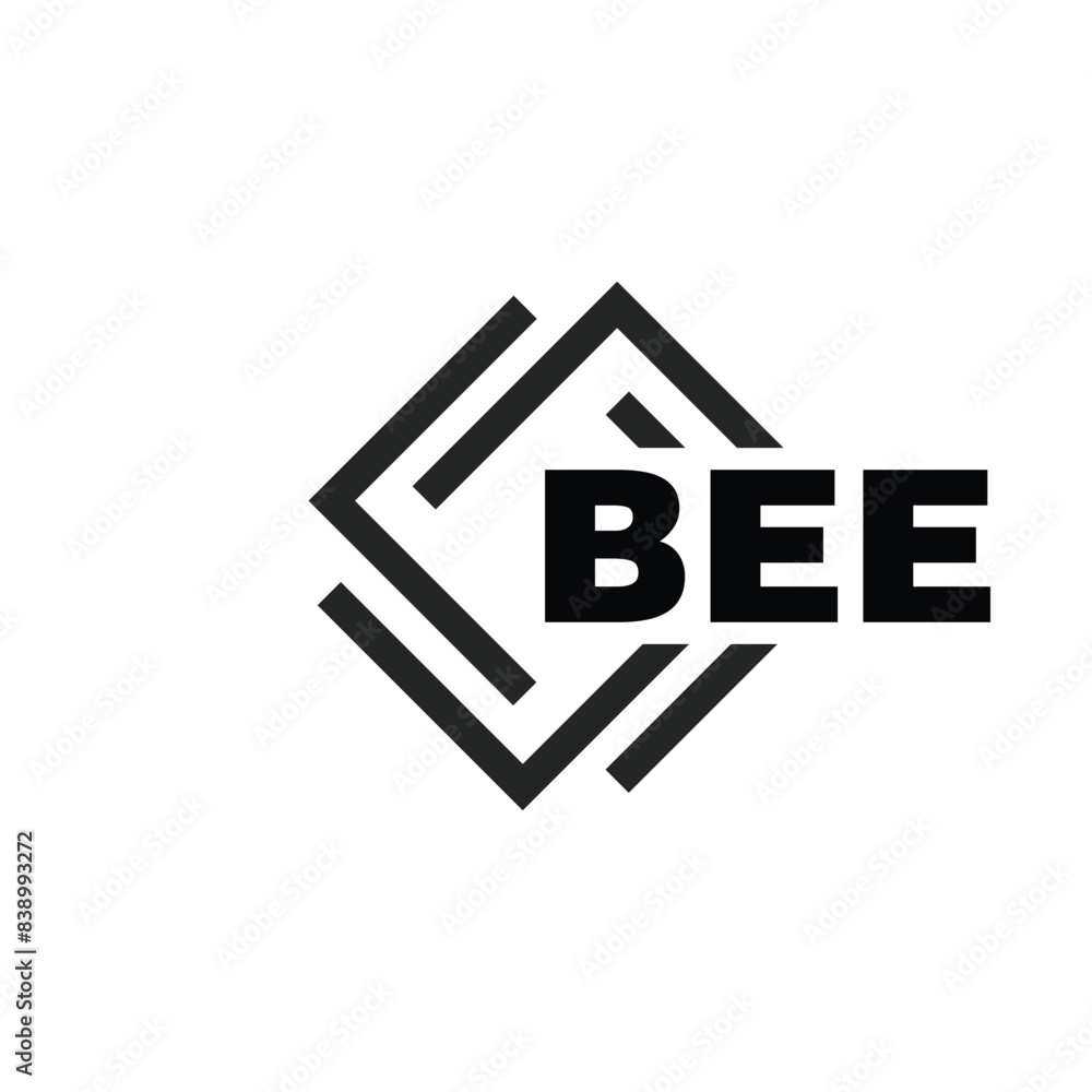 BEE letter logo design on white background. BEE logo. BEE creative initials letter Monogram logo icon concept. BEE letter design BEE letter logo design on white background. BEE logo. BEE creative initials letter Monogram logo icon concept. BEE letter design