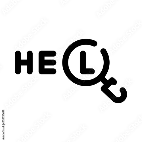 languages line icon