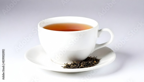 cup of a tea isolated on white background 