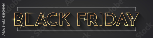 Black friday sale illustration template design