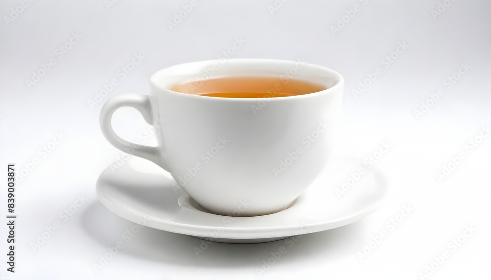 cup of a tea isolated on white background cup of a tea isolated on white background