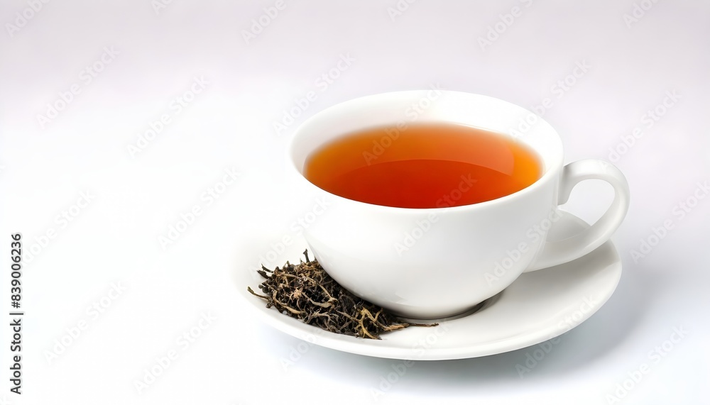 cup of a tea isolated on white background cup of a tea isolated on white background