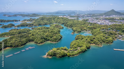 May 13 2024 Kujuku shima Islands, Sasebo City, Japan