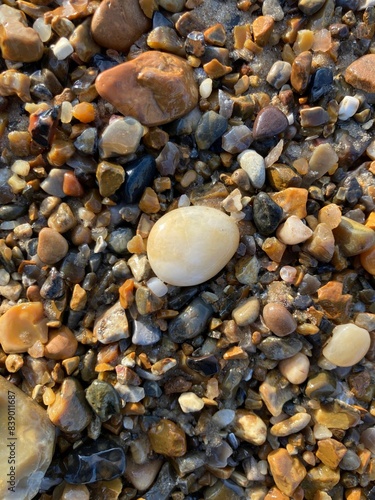 pebbles on the beach