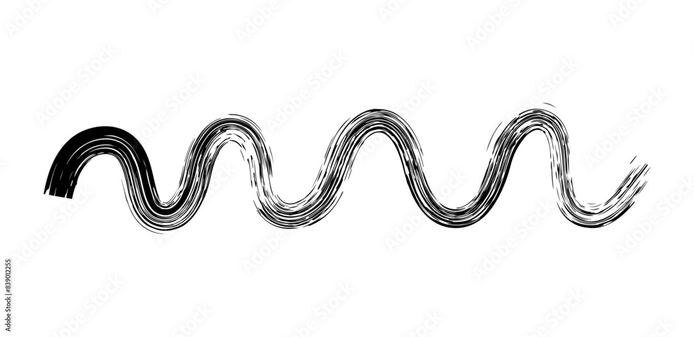Dry brush mark, pencil squiggle and scribble. Hand drawn vector crayon various line, spiral and doodle. Color rough highlighter, chalk stroke, pencil divider. Curly line. Scratchy Dry brush mark, pencil squiggle and scribble. Hand drawn vector crayon various line, spiral and doodle. Color rough highlighter, chalk stroke, pencil divider. Curly line. Scratchy