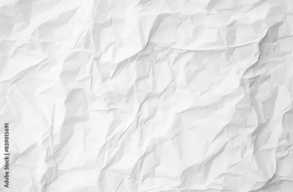 white crumpled paper texture background, white color white crumpled paper texture background, white color
