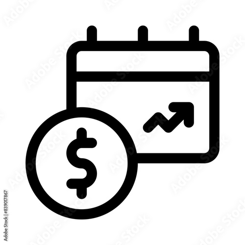 calendar line icon