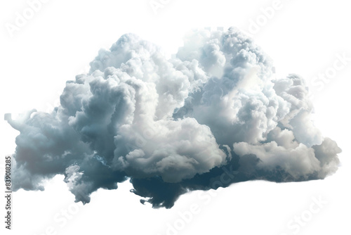 clouds in the sky isolated on transparent background