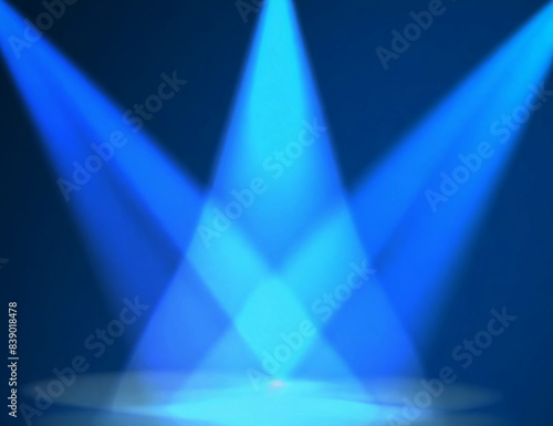 スポットライトイメージの青い背景2