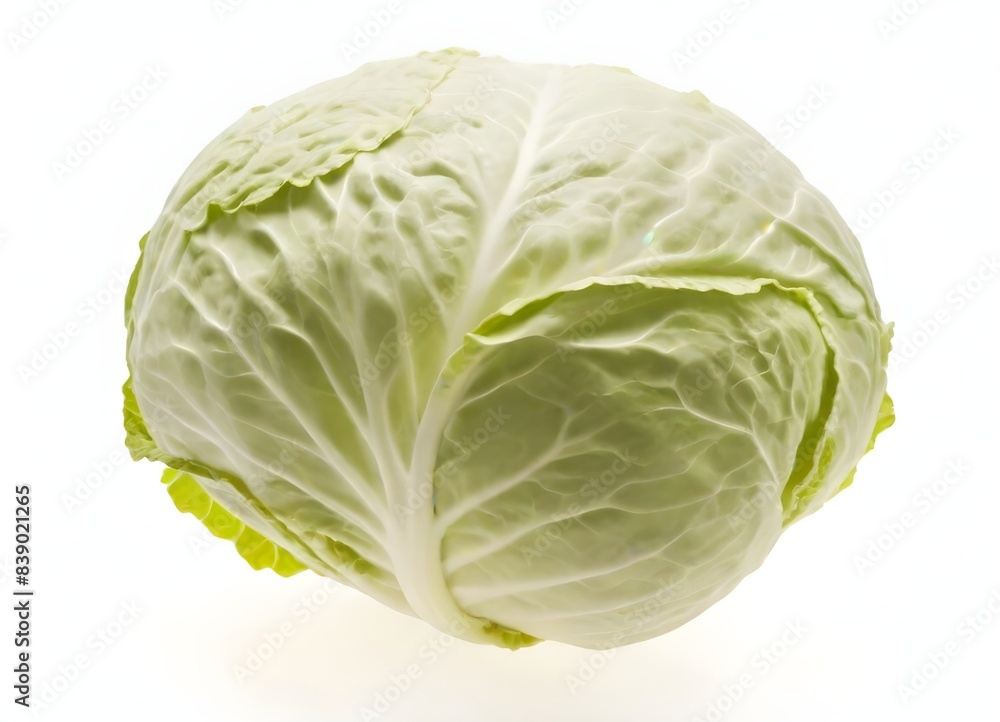 Cabbage isolated on white background Cabbage isolated on white background