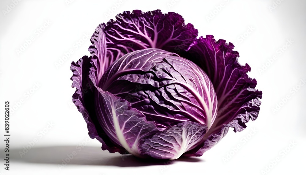 Cabbage isolated on white background Cabbage isolated on white background