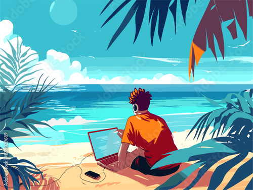 Work from Anywhere: Embrace the Freedom of Remote Work with Stunning Beachfront Views