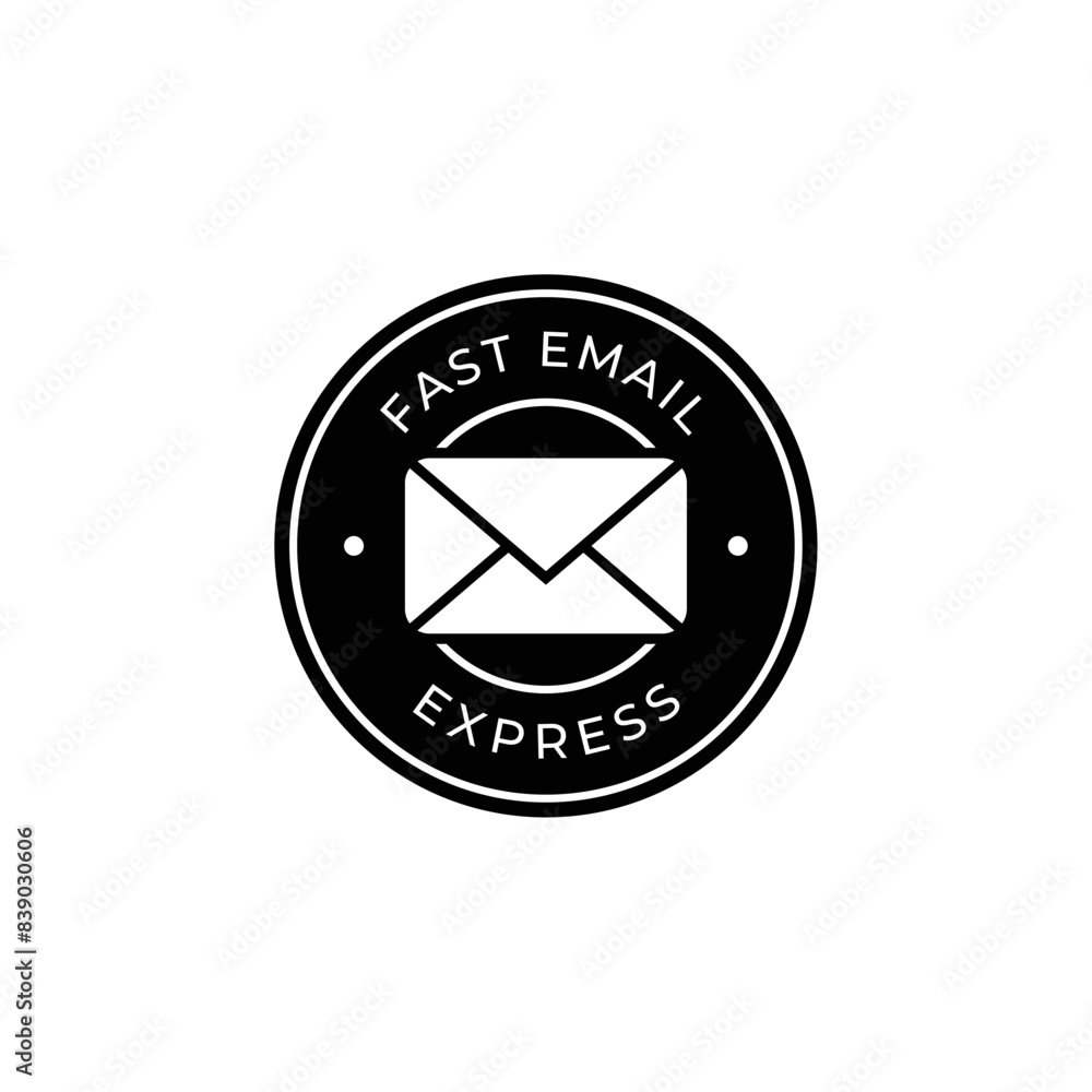 Fast mail Logo Design Template. Vector Illustration. Fast mail Logo Design Template. Vector Illustration.