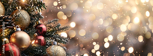 Luxurious Christmas Tree with Gold and Burgundy,Elegant Gold and Burgundy Christmas Tree