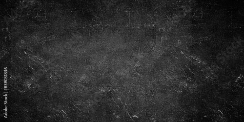 	
Abstract Dark Black background texture, old vintage charcoal black backdrop paper with watercolor. Abstract background with black wall surface, black stucco texture. Black gray satin dark texture.