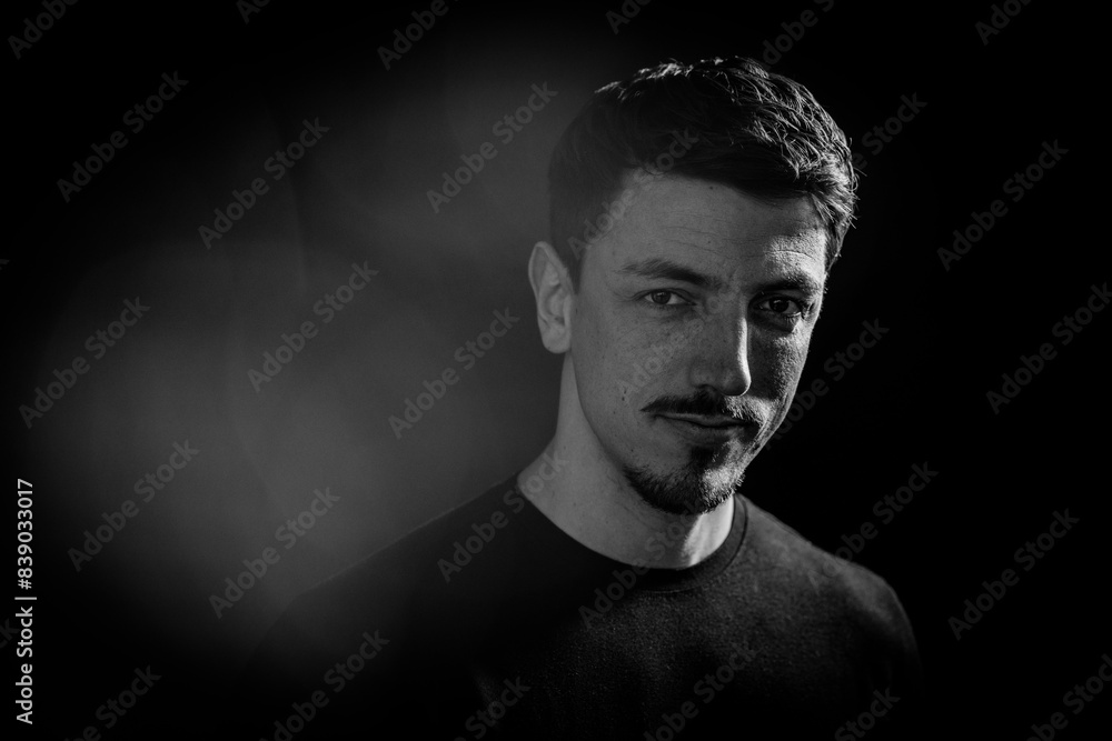 Portrait of bearded man Portrait of bearded man