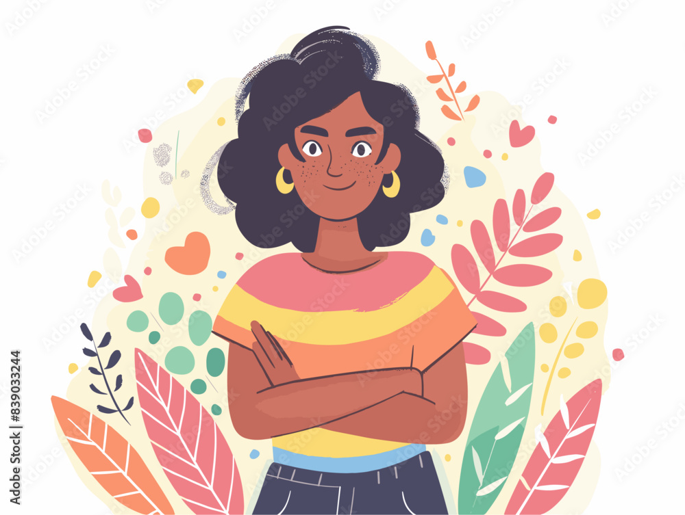 Transgender Pride: Embracing Authenticity Within an Accepting Society - Animated Illustration Transgender Pride: Embracing Authenticity Within an Accepting Society - Animated Illustration