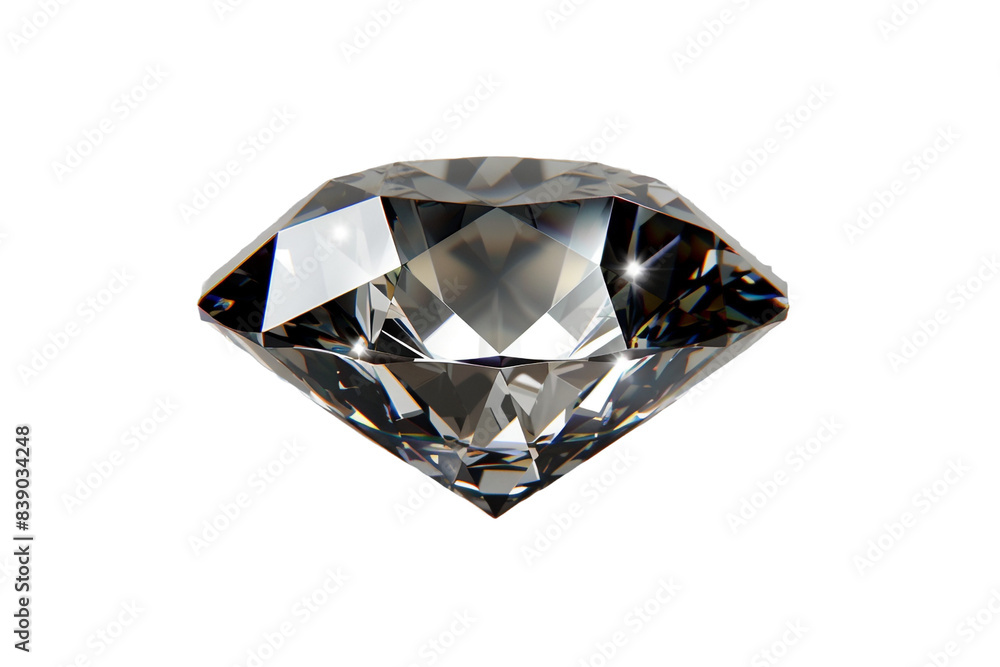 Diamond isolated on transparent background Diamond isolated on transparent background