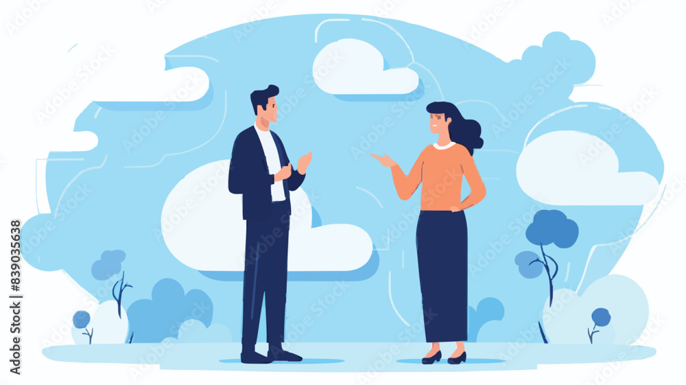 Social feedback, opinion or business advice, employee discussion, debate or customer comment, social media positive and negative feedback, people giving opinion with thumb up, vector illustration Social feedback, opinion or business advice, employee discussion, debate or customer comment, social media positive and negative feedback, people giving opinion with thumb up, vector illustration