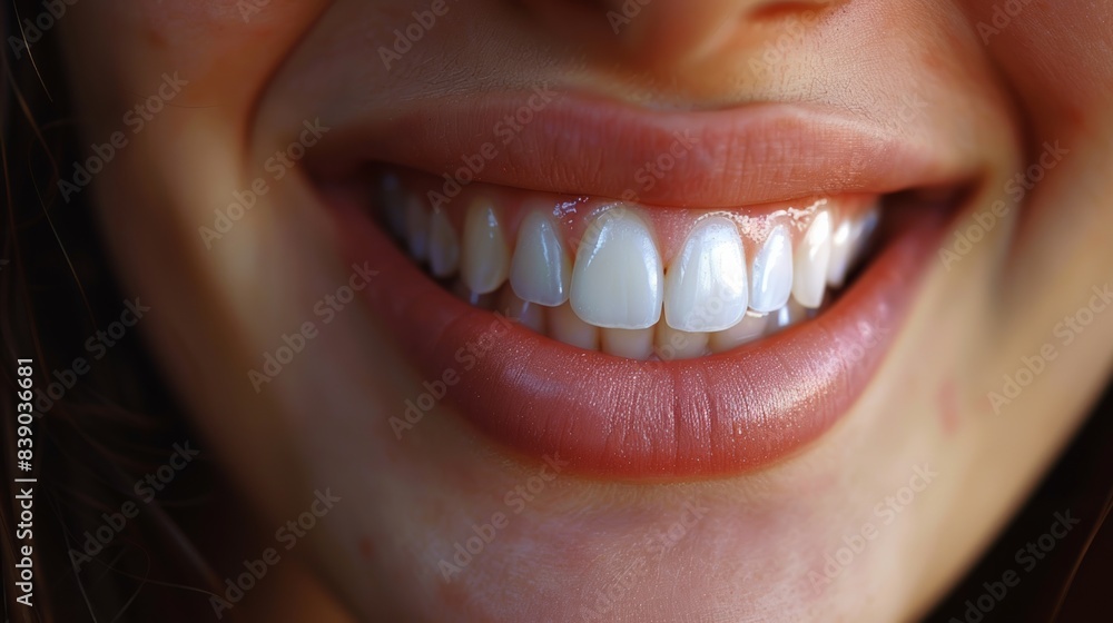 Fototapeta premium a persons smile