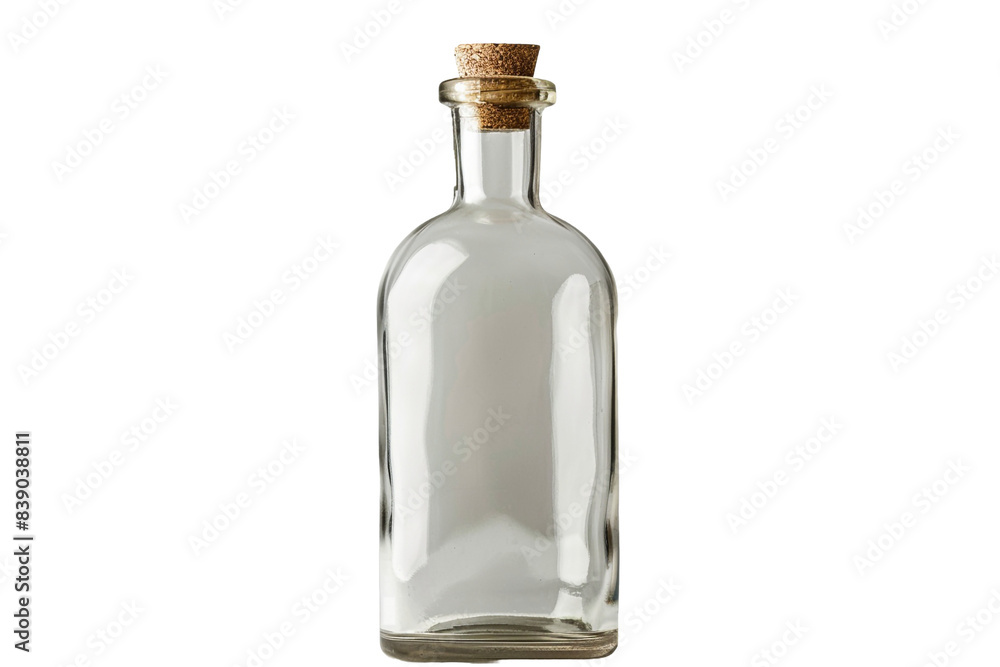 Empty bottle isolated on transparent background Empty bottle isolated on transparent background
