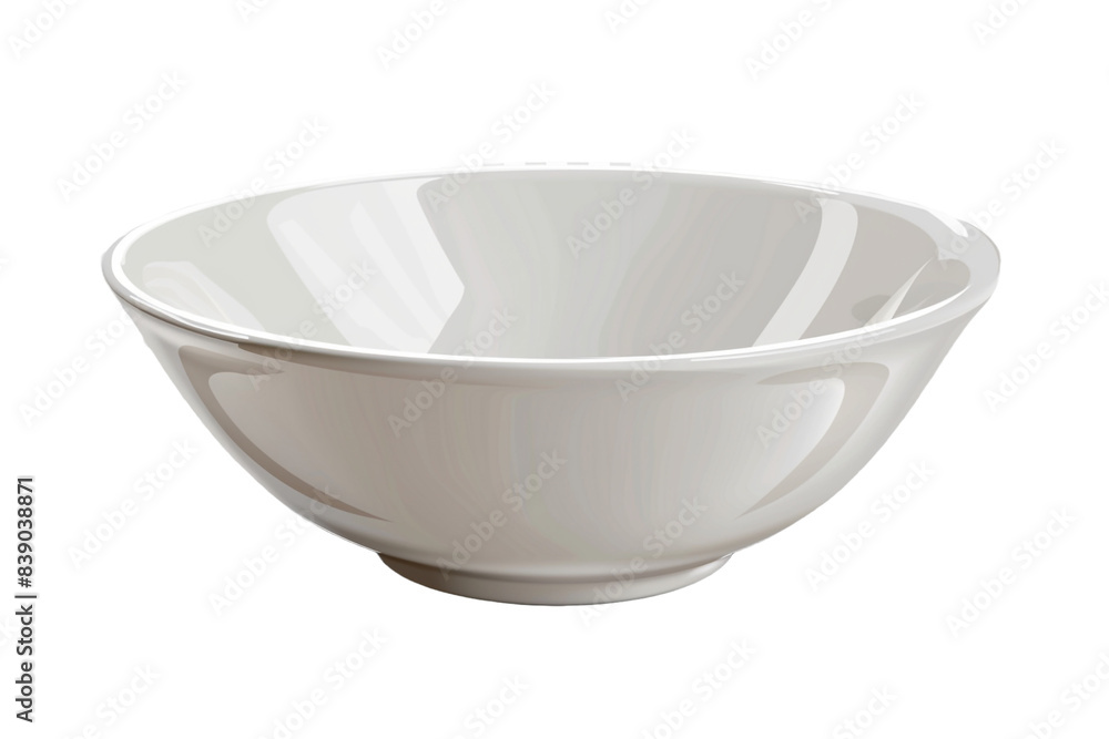 Empty bowl isolated on transparent background Empty bowl isolated on transparent background