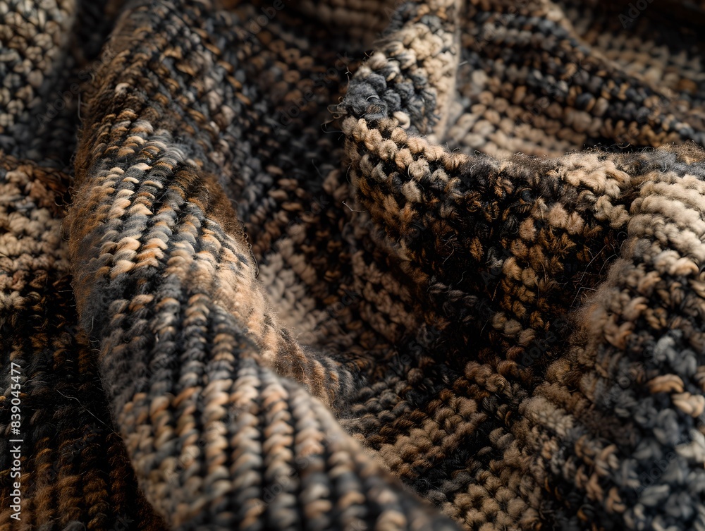 Close-up of woven fabric with intricate texture. Perfect for textile design inspiration. Use for fashion, home decor, or fabric samples. Ideal for artistic and commercial projects. Generative AI Close-up of woven fabric with intricate texture. Perfect for textile design inspiration. Use for fashion, home decor, or fabric samples. Ideal for artistic and commercial projects. Generative AI