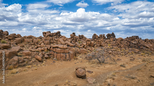 Giant’s Playground rock formations in Namibia photo