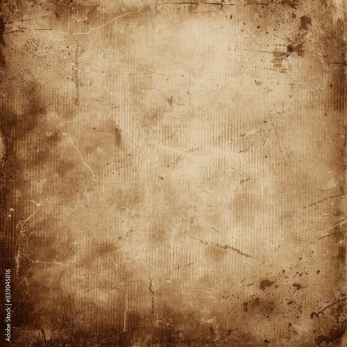 the vintage allure of a sepia-toned grunge texture background, like a forgotten photograph rediscovered in an attic. photo
