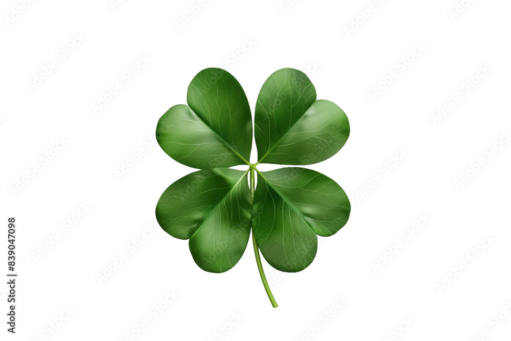 Four leaf clover isolated on transparent background Four leaf clover isolated on transparent background