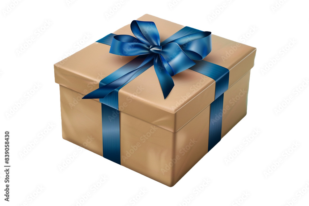 Obraz premium Gift cardboard box