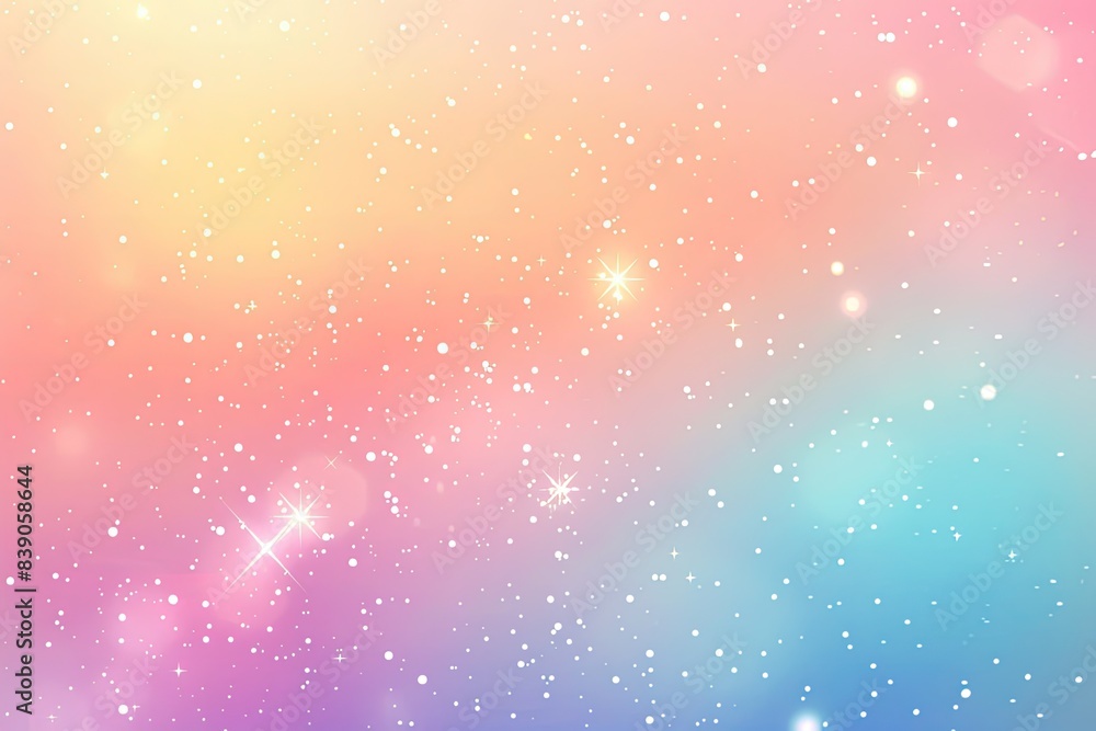 A soft gradient background with tiny white stars scattered subtly across the design A soft gradient background with tiny white stars scattered subtly across the design