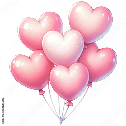 heart shaped balloons