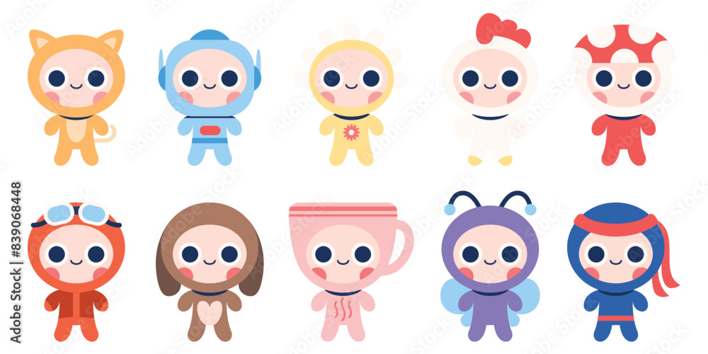 Cute Character Illustration Cute Character Illustration