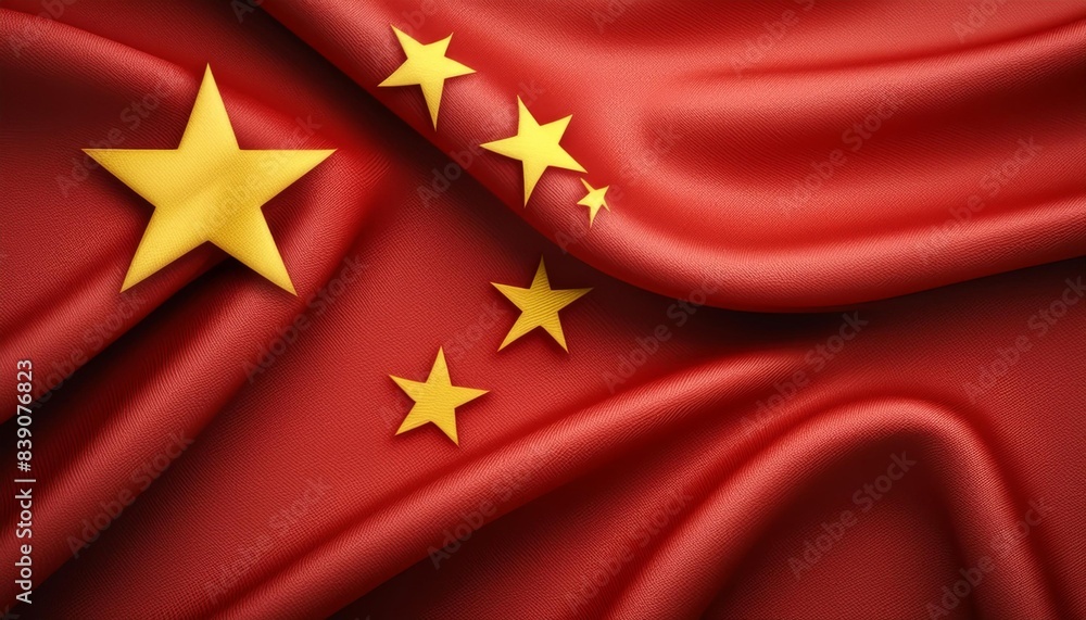 flag in the wind, flag chinese flag in the wind, flag chinese