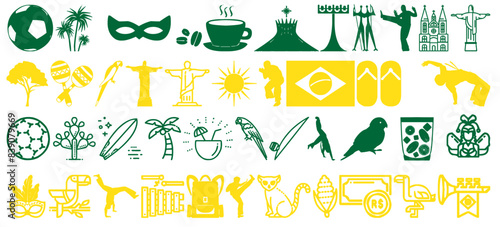 Brazil element collection