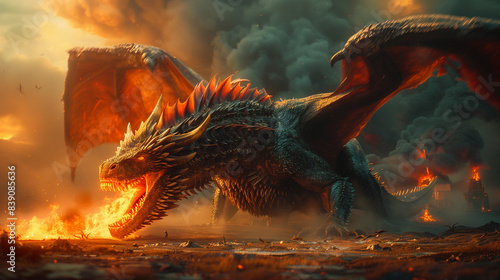 angry dragon © pattozher