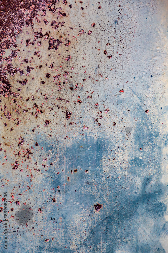 Rusty metal texture close up background