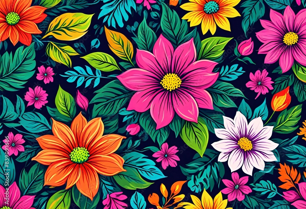 seamless floral pattern background seamless floral pattern background