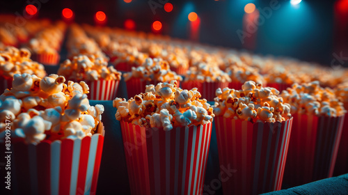 a lot of pop corn