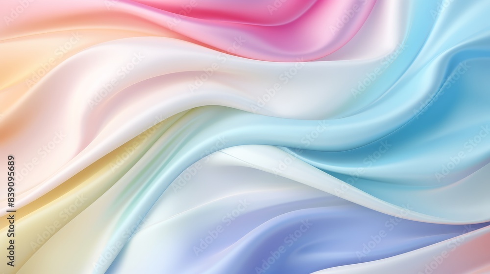 Tranquil spring horizon abstract pale blue and ivory sky with soft apricot clouds drifting gently Tranquil spring horizon abstract pale blue and ivory sky with soft apricot clouds drifting gently