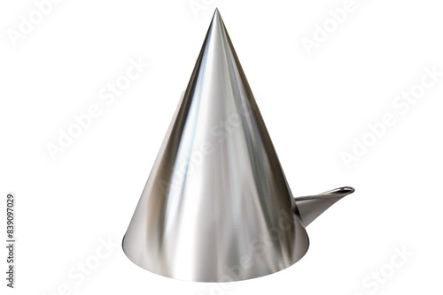 Wallpaper Mural Grey silver party hat isolated on transparent background Torontodigital.ca