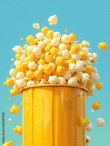 pop corn, children book car...
