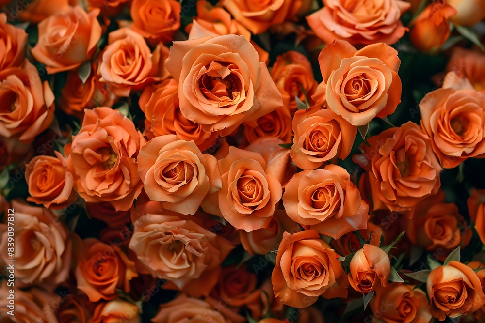 orange roses background orange roses background