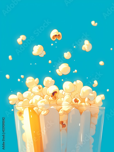 pop corn, children book car...