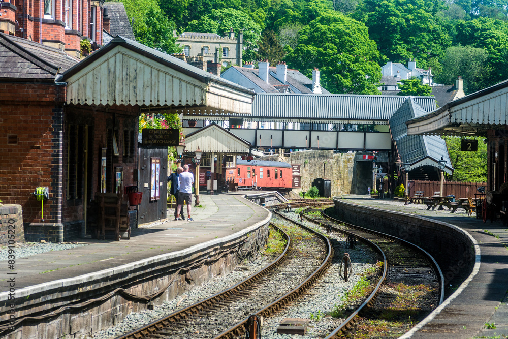 Fototapeta premium Llangollen, North Wales, UK.
