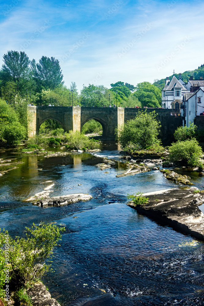 Fototapeta premium Llangollen, North Wales, UK.