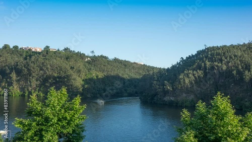Time lapse Portugal Douro river summer 2024