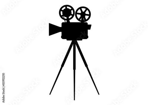 映写機のイラスト